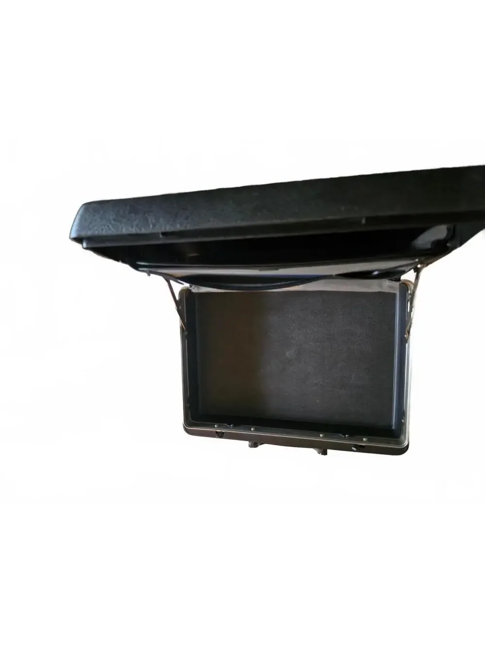 Vintage Samsonite Delegate Black Hard Shell Briefcase Attaché Case no key